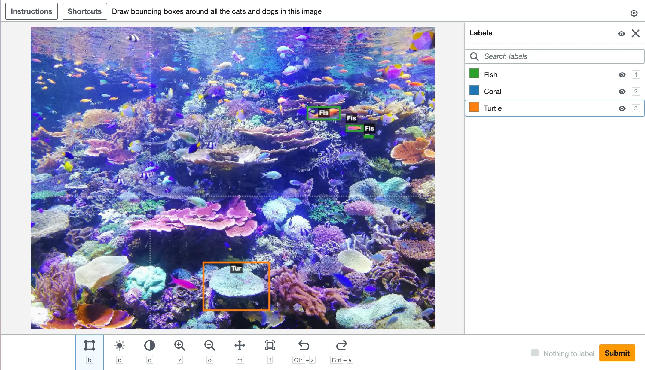 Crowd-bounding-box application